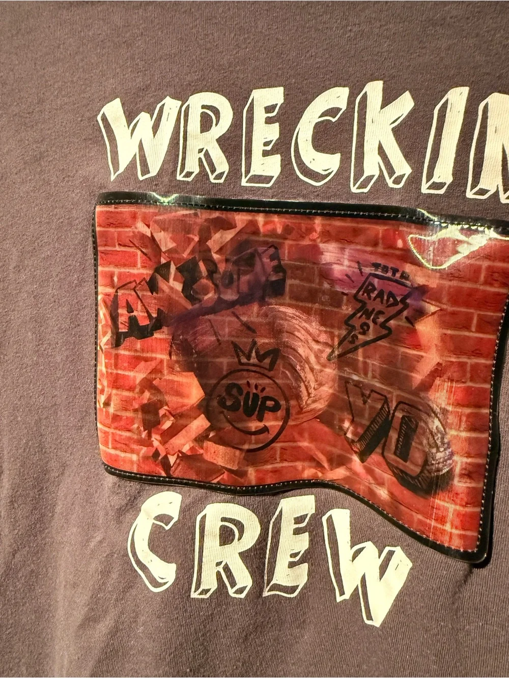 OshKosh B'gosh Gray 'Wreckin' Crew' Graphic Tee